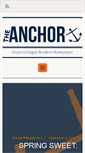 Mobile Screenshot of anchor.hope.edu