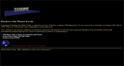 Desktop Screenshot of hope94.hope.net