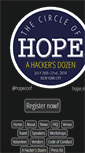 Mobile Screenshot of hope.net