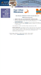 Mobile Screenshot of milestone.hope.edu