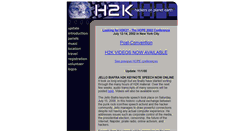 Desktop Screenshot of h2k.hope.net