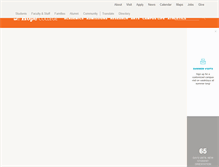 Tablet Screenshot of hope.edu