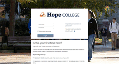 Desktop Screenshot of groups.hope.edu