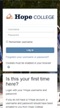 Mobile Screenshot of groups.hope.edu